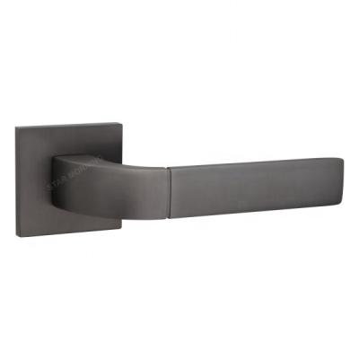 China Modern Aluminum Door Handles Rose Interior Door A Waterfall Slim En for sale