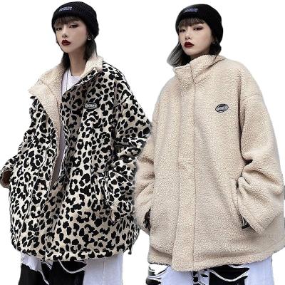 China 2021 newest design women's winter fashion wear coat thick high quality loose anti-shrink coat double side anti-shrink coat for sale