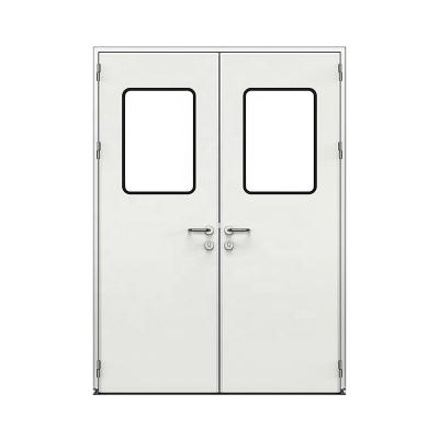 China Cleanroom Door Profile Industrial Cleanroom Sandwich Door Airtight Aluminum Hinged Doors for sale