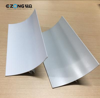 China For Clean Room Decorated Powder Coated Anodized Aluminum Arc Profile Parts For Cleanroom Pharmacutial Factory Lab Food Workshop for sale