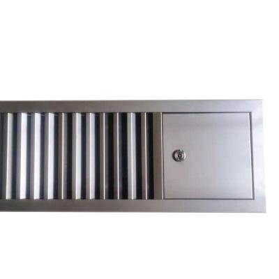 China Use in Round Grills Diffusers Application Duct Ceiling Air Conditioning Stainless Steel Linear Grills Diffusers for sale