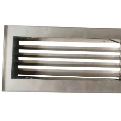 China Use in HVAC Round Air Conditioning Vent Linear Stainless Steel Application Duct Diffuser Air Grille for sale