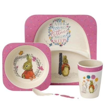 China Safe durable kids melamine dinnerware sets customized factory supply wholesale cookware sets cartoon melamine dinnerware sets for sale