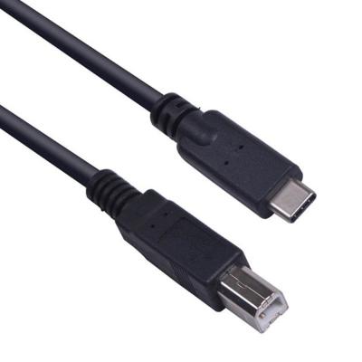 China Power Usb 2.0 Type C TO USB TYPE-B DATA CABLE 480M/3A For Smart Phone for sale