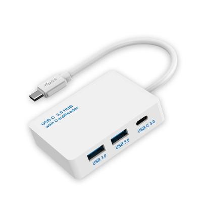 China Multifunction USB 3.0 USB-C Hub Good Looking USB-C Combo / USB C Hub For Macbook for sale