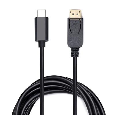 Cina tipo C di USB dell'adattatore 1.8M/di 6Ft USB-C al maschio USB-C di DisplayPort al cavo dell'adattatore di DP in vendita