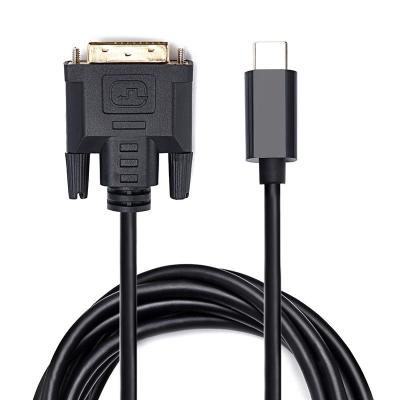 Cina 3.3ft/1m USB-C al tipo-c di USB dell'adattatore di DVI audio/video adattatore di DVI-D per HDTV in vendita