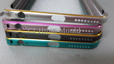 China Iphone 6 Plus 0.7mm Alu Frame Phone Cover CNC Prototype Machining Anodization Oxidation for sale