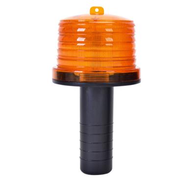 China High Visible Outdoor Solar Warning Light LED Road Safety Cone Light Barricade Light for sale