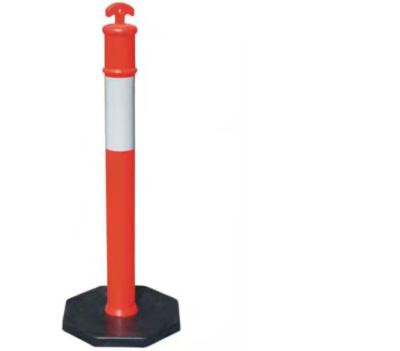 China Anti aging ; Impact resistance; Durable High Quality PE Flexible Traffic Safety Bollard Warning Post for sale