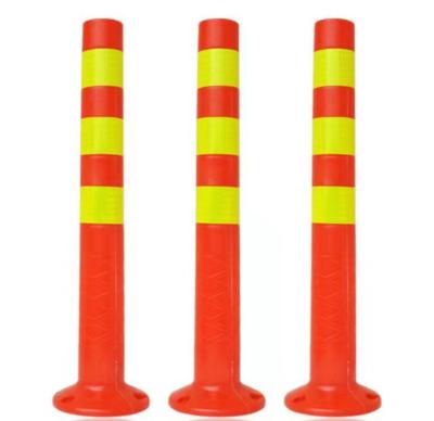 China 75cm PU Bollard High Visible Draftsman Flexible Post Warning Post for sale