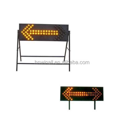 China LED High Bright Construction LED Arrow Solar Turn Signal Light for sale