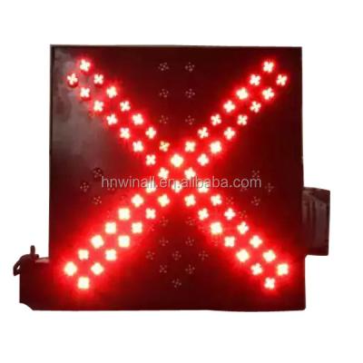 China Driveway Red Cross Green Arrow 16 Inch Led Traffic Light WL-HCLJ for sale