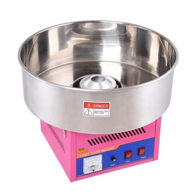 China Nostalgia Color Sugar Pink Maker Small Cotton Commercial Electric Supply Candy Snack Machine Bangladesh With All Set for sale