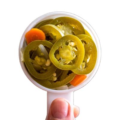 China Canned Hot-selling Factory Price Packing Pickled Jalapeno Slices With 1 Kg Bag For Pizza And Burger for sale