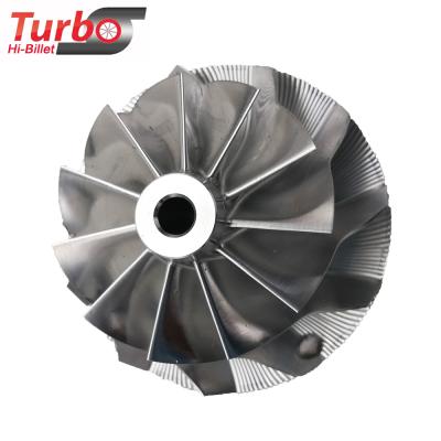 China 2618 Forged Turbo Billet Aluminum Compressor Wheel For Mitsubishi Parts TF035 49135-02910 Alloy Wheel for sale