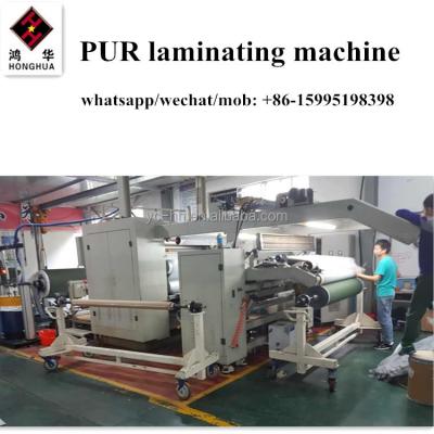 China HH-M1861 CLOTHING Hot Melt Glue Heat Laminating Machine For Bag Leather for sale