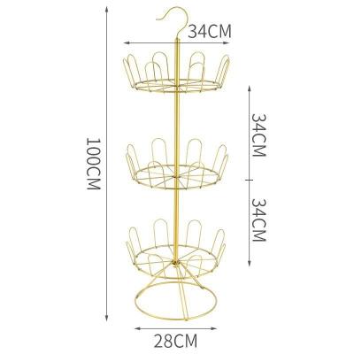 China NEW Modern Clean Net Red Simple Multi-Layer Rotating Shoe Rack Shoe Drying View, Balcony, Artifact, Flooring & Hanging for sale