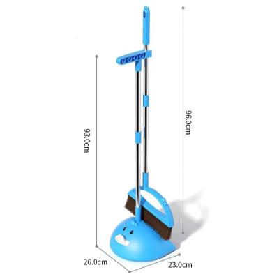 China Good Home Habits Develop Children's Broom Dustpan Set Child Baby Child Household Cleaning Sweeping Broom for sale