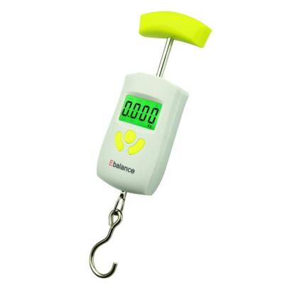 China New Household Portable Small Scale Portable Luggage Scale Hook Electronic Scale Weighing Gift 50kg Yellow Scale Measurement and Weighing for sale