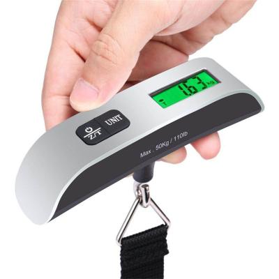 China American Style Portable Handheld Electronic Scale 50kg Luggage Scale Fishing Mini Spring Ladder Hook Hanging Package for sale