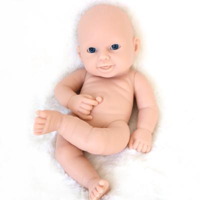 China Soft Toy 28cm 0.78 Kg Eyes Opened Reborn Baby Dolls Boy High Quality Silicone Full Body Looks Super Real for sale