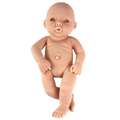 China Soft Toy 26 Cm 0.78 Kg Full Body Silicone Realistic Blank Baby DIY Toys Bebe Reborn Doll Unpainted Unfinished Soft Dolls for sale