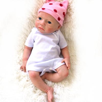 China 18 Inch Doll Full Body Silicone Mini Reborn Baby Doll Lifelike Newborn Baby Soft Toy - Doll Girl for sale