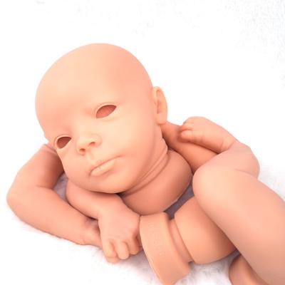 China Reborn Baby Clothing 2021 New 18 Inch Changeable Silicone - Dolls Realistic Newborn Baby Dolls DIY Unfinished Soft Empty Toys Kit for sale