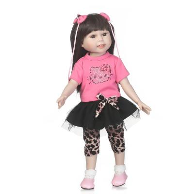 China Beautiful 18 Inches Changeable Dress 45 Cm Full Vinyl Kids Girl Dolls America Girl Dolls for sale