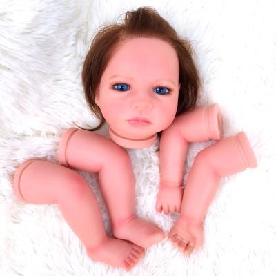 China Changeable Clothing 2021 New Design 48cm High Quality Reborn Doll Kits Detailed Realistic Vinyl Doll Painting Kits for sale