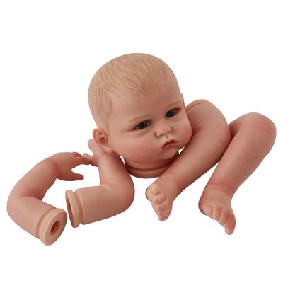 China Changeable Clothing 2021 New Style Bebe Doll Reborn Kits Handmade Detailed Full Soft Vinyl Reborn Doll Painting Kits for sale