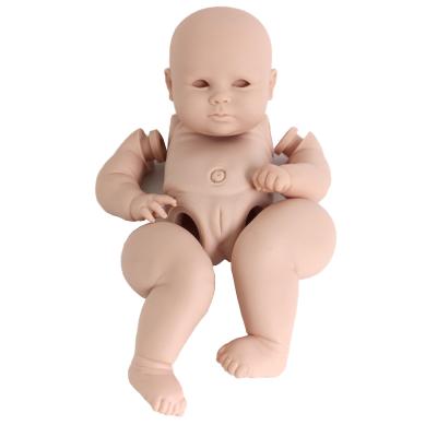 China Factory ODM Lifelike Body Changeable Dressing Full Reborn Baby Dolls Bebe Reborn Doll Kit 18 Inch Silicone for sale