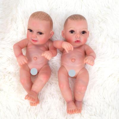 China Changeable Clothing Soft Realistic Doll Toy Cute Birthday Gift Simulation Doll 11 Inch Full Body Silicone Reborn Doll for sale