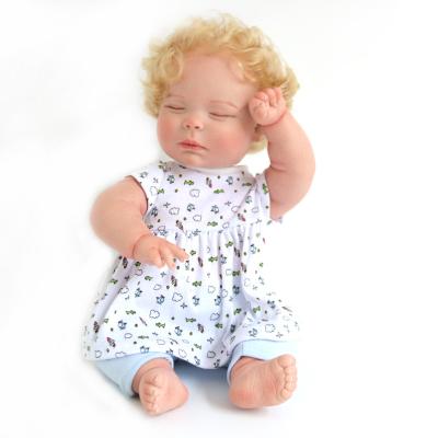 China New Design 2021 Changeable Clothing 18 Inch Reborn Baby - Full Silicone Bebe Doll Newborn Realistic Body Doll for sale