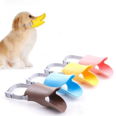 China Breathable Dogs Dog Muzzle Pet Travel And Stop Out Biting Dog Training Collar for sale