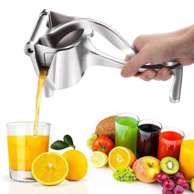 China Sustainable Kitchen Supplies Fruit Squeezer Plastic Fruit Vegetable Tools Manual Citrus Aluminum Alloy Hand Pressure Squeezer for sale