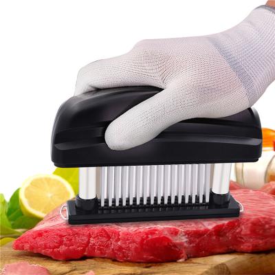 China Viable Kitchen Mallet Meat Tenderizer Metal Hammer Pounder 48 Blade Needle Stainless Steel for sale