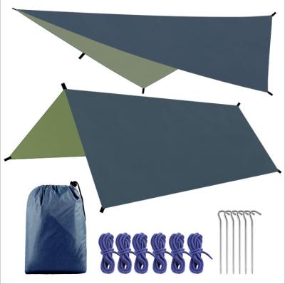 China Wholesale Portable Lightweight Extended Type Waterproof 10 x 10ft Outdoor Camping Hammock Rain Fly Tent Tarp for sale