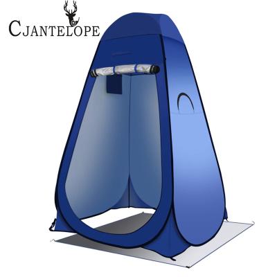 China OEM Polyester Privacy Locker Room Straight Type Outdoor Noise Up Portable Toilet Camping Shower Tent for sale