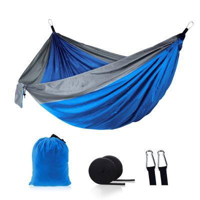 China Lightweight Camping 270*140cm Traditional Portable Ripstop Hanging Packable Tent Hammock for sale