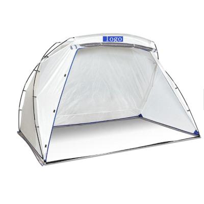 China Extended Type Portable Airbrush Booth Spray Paint Shelter Foldable White Spray Paint Tents for sale