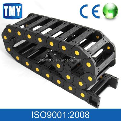 China PA66 (Nylon) Plastic Flexible Track Anchor Chain Wire CNC Insulation Track Chain for sale