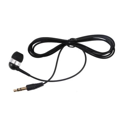 China In-ear 25mm / 35mm Wired Single Mono Earbuds Tour In Ear Earphone Cheaper Earphone for sale