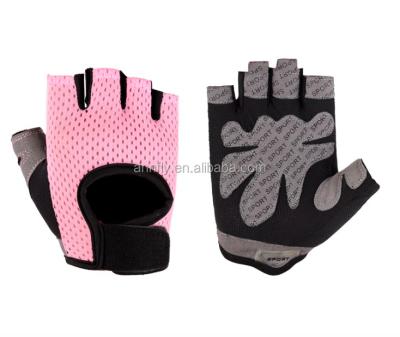 China Best Weightlifting Gym Workout Bodybuilding Training Fitness Gloves Hand Sports For Women Sport Hand Protective Gloves for sale