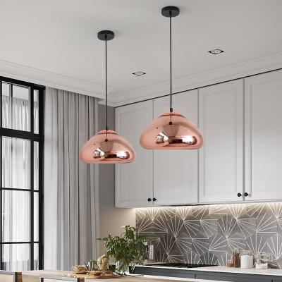 China Contemporary Promotional Modern Glass Globe Glass Bedside Living Room Pendant Lamp Factory Price Pendant Light for sale