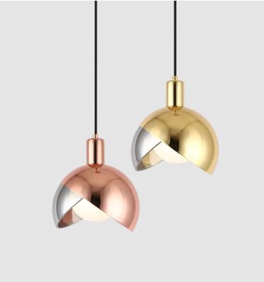 China Hotsell Modern Creative and Energy-saving Modern Ball Copper Living Room LED Hotel Hotel Pendant Lamp from Nodic for sale