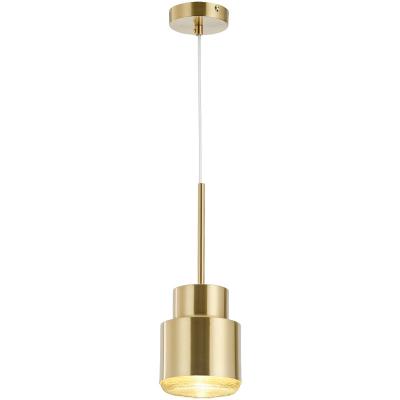 China 2019 new modern simple factory price modern simple gold pendant lamp decorative bedside lamp fast delivery for living room for sale