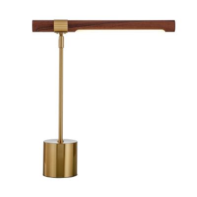 China Modern promotional hot sale contemporary LED adjustable bedside table lamp reading lampfor home hotel living room for sale