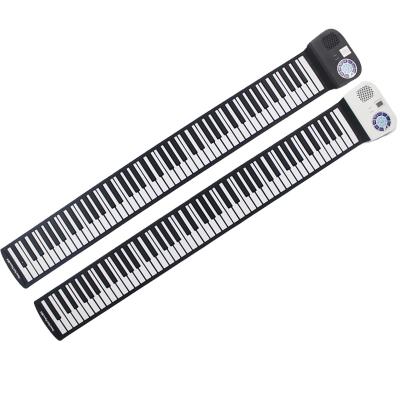 China Bluetooth hand roll piano portable keyboard electronic roll up piano factory wholesale supplier for sale